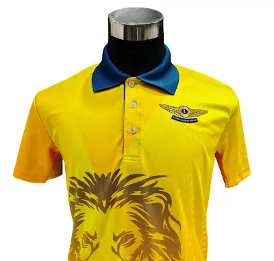 Yellow teamwear